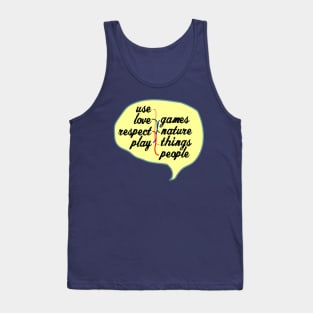 Right Match Tank Top